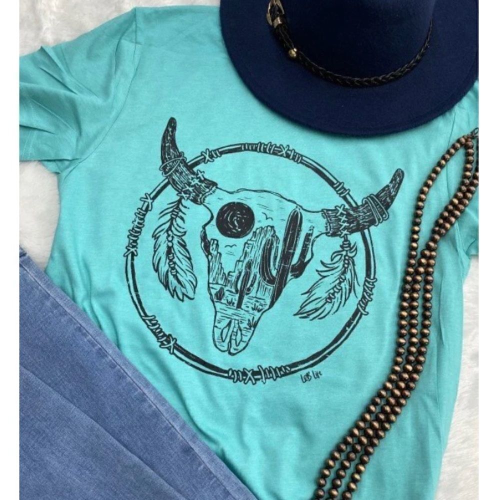 ‎Turquoise Steerhead T-shirt
